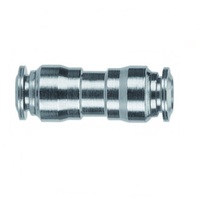 AIGNEP NP BRASS PUSH-IN FITTING<BR>10MM TUBE UNION