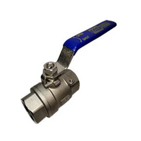 MIDWEST STAINLESS STEEL BALL VALVE<BR>1