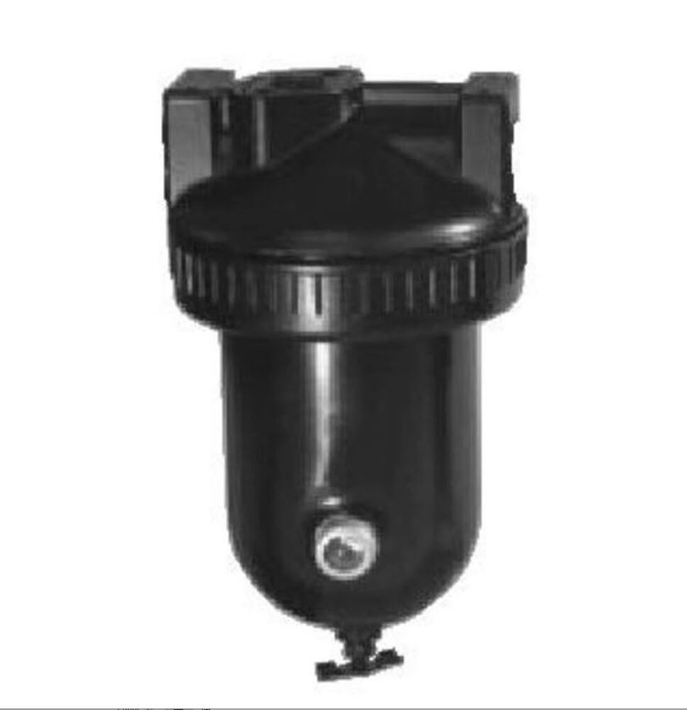 F408-10FW ARROW HIGH FLOW OIL REMOVER FILTER<BR>1 1/4" NPT, .9MIC, MB W/SG & FD