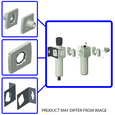 8652ASLB0000109 NUMATICS/AVENTICS FRL ASSEMBLY 652 SERIES,  2 STATION KIT,  LEFT INLET - > RIGHT OUTLET FLOW PATH