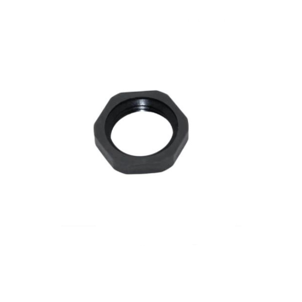 238PA/SW MENCOM PART<BR>3/8" NPT PLASTIC LOCK NUT (BLACK)