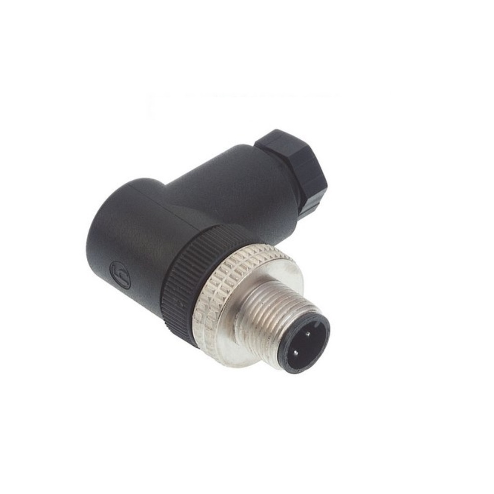 933168-100 HIRSCHMANN CIRCULAR CONNECTOR<BR>4 PIN M12 MALE ELB FW PG9 CG 50VAC/DC