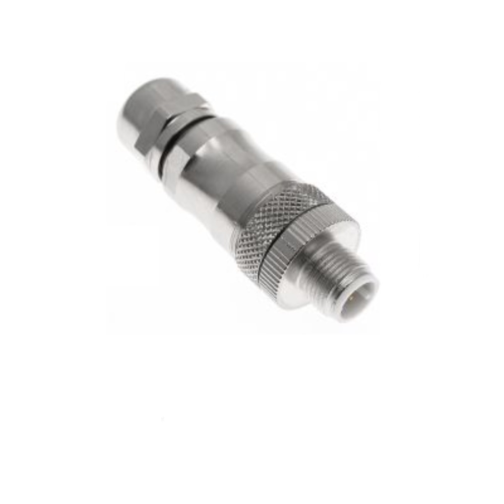 MDCM-5MP-FW MENCOM CIRCULAR CONNECTOR<BR>5 PIN M12 MALE STR FW PG9 CG 125VAC/DC