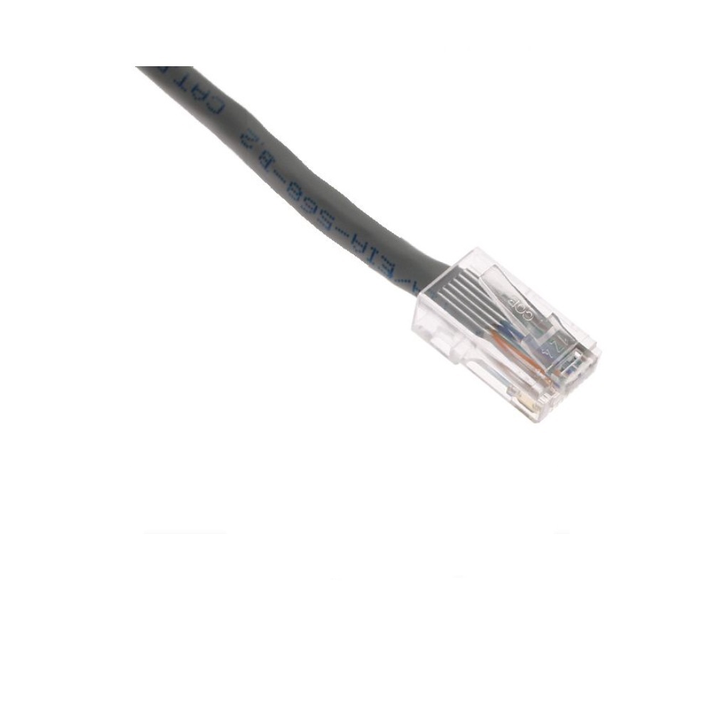 RJ45-10 MENCOM ETHERNET CORDSET<BR>8 PIN RJ45 MALE STR 10' PVC GY