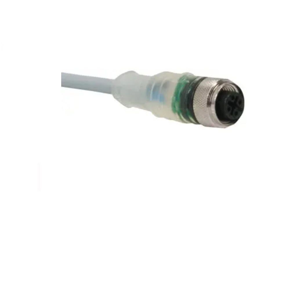 RKE 4T-10-P7X2/S824 TURCK CORDSET<BR>3 PIN M12 FEMALE STR 10M PVC GY 20AWG 10-30VDC PNP LED