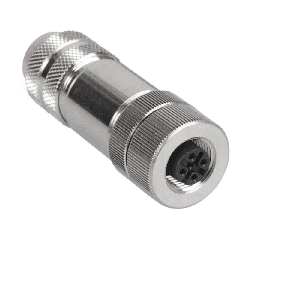 CMB 8181-0 TURCK CIRCULAR CONNECTOR<BR>8 PIN M12 FEMALE STR FW PG9 CG 60VAC/DC