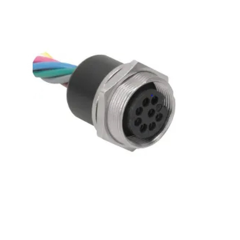 BKFD 19-19-2 TURCK CIRCULAR CONNECTOR<BR>19 PIN M18 FEMALE STR BM 2M CABLE 22AWG M18 THR 30VAC/DC