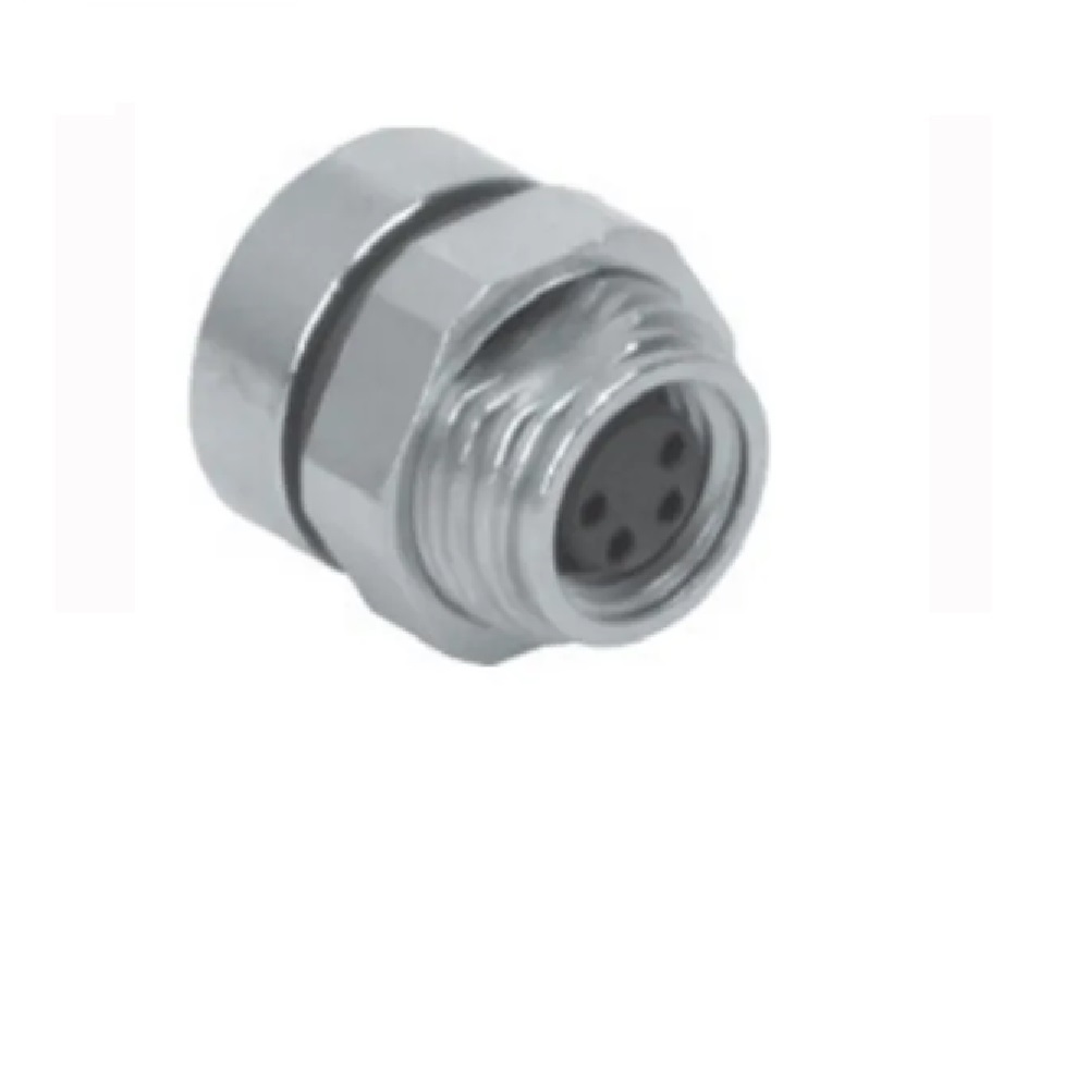 MFKS 6F TURCK CIRCULAR CONNECTOR<BR>6 PIN M8 FEMALE STR BM SC 7/16" UNF THR 125VAC/DC