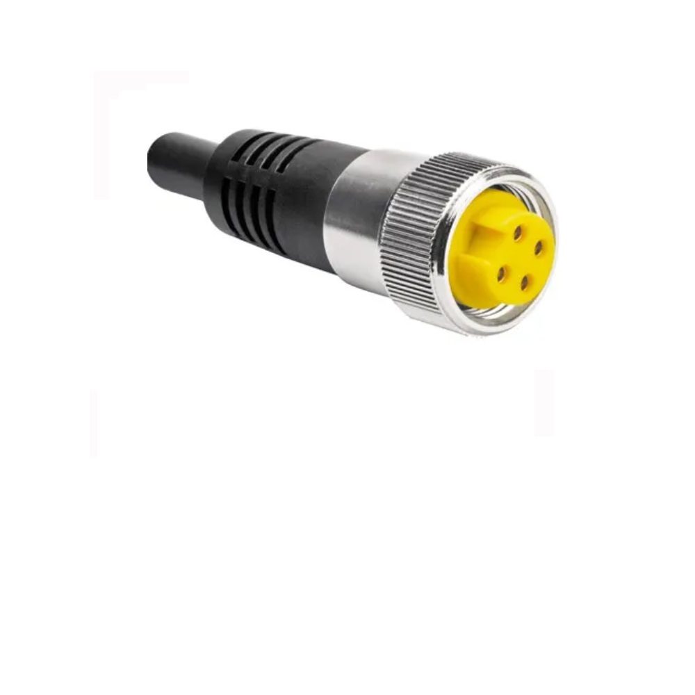 RKM 44-10M/S4000 TURCK CORDSET<BR>4 PIN 7/8" MINI FEMALE STR 10M PVC BK 14AWG 600VAC