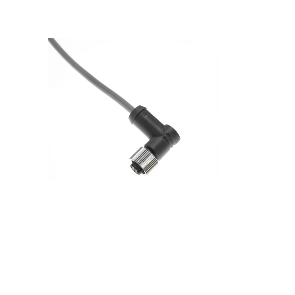 TD0405MAE0000000 NUMATICS/AVENTICS SUB-BUS CORDSET<BR>4 PIN M12 FEMALE ELB 5M PVC GY 18AWG 250VAC/DC