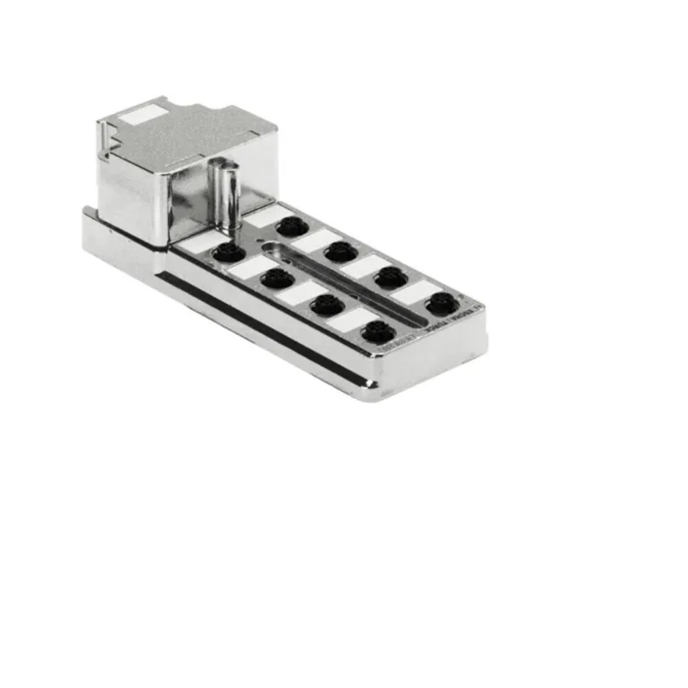 8MB12-5P4-K-FK TURCK JUNCTION BLOCK<BR>8-5 PIN M12 / TERMINAL CHAMBER SIDE EXIT 10-30VDC PNP LED