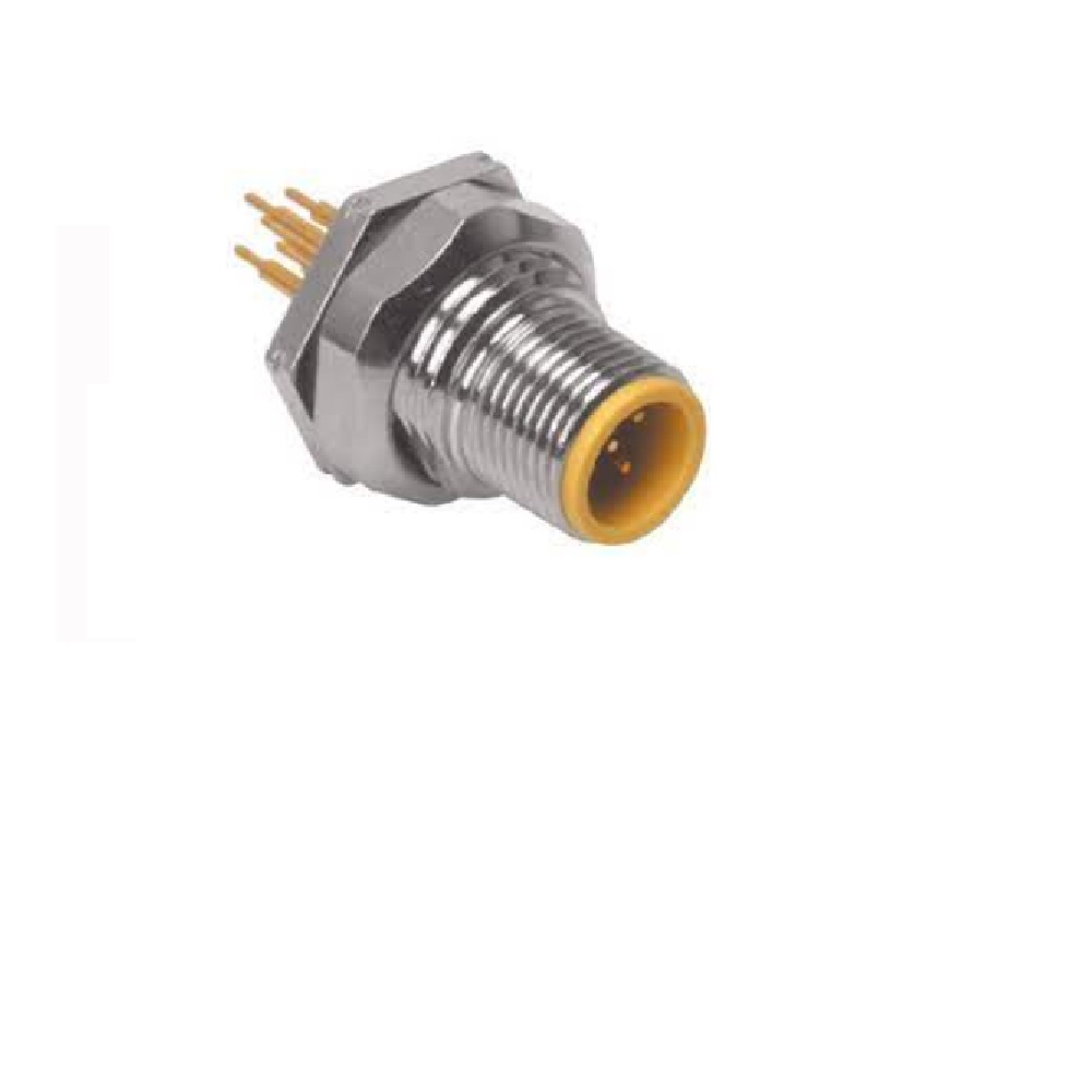FSFDK 12-PCB TURCK CIRCULAR CONNECTOR<BR>12 PIN M12 MALE STR BM PG9 THR 250VAC/DC