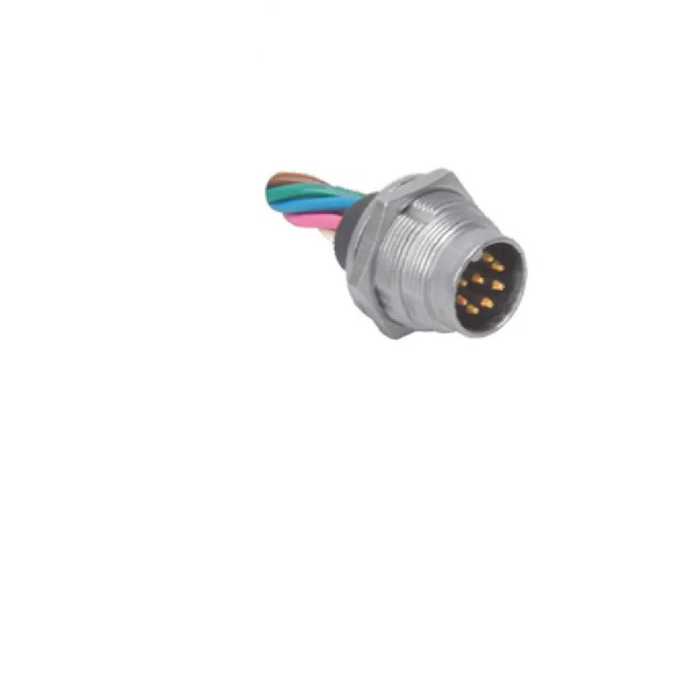 BSFV 6-6-0.5/14.5/NPT TURCK CIRCULAR CONNECTOR<BR>6 PIN M16 MALE STR FM 0.5M CABLE 18AWG 1/2" NPT THR SS 300VAC/DC