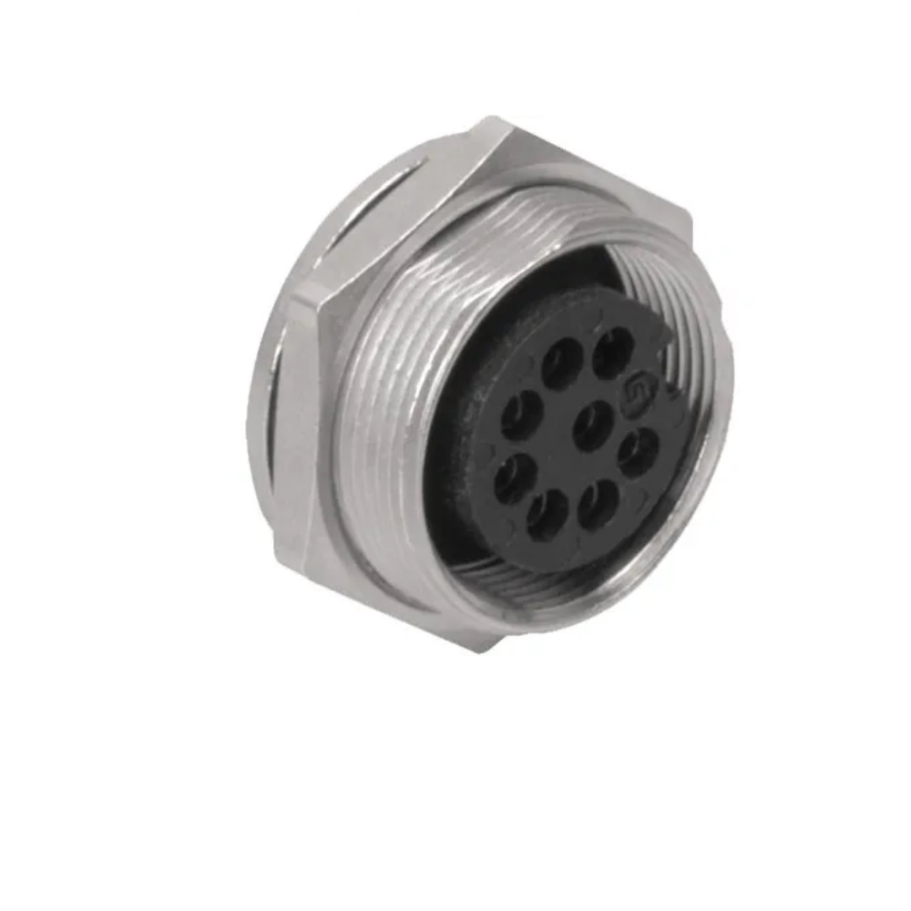 BKF 12 TURCK CIRCULAR CONNECTOR<BR>12 PIN M16 FEMALE STR FB SC M18 THR 125VAC/DC