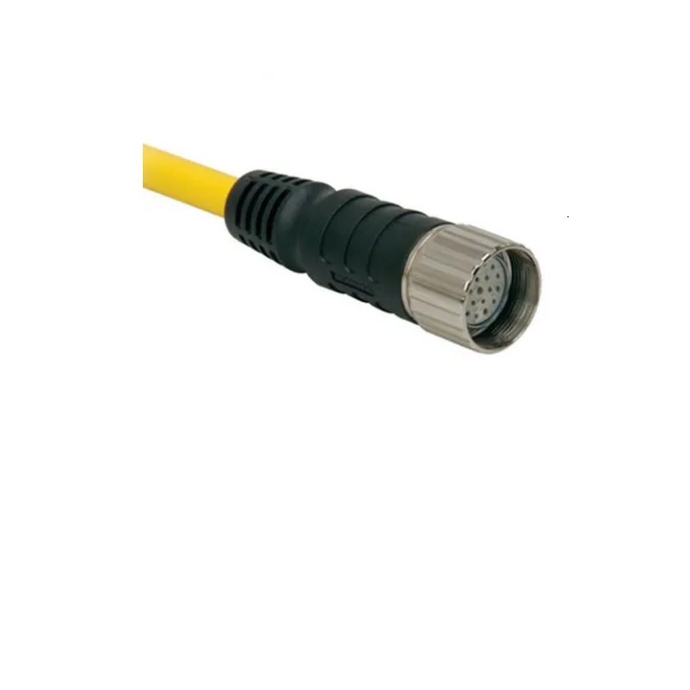 CKCWM 12-11-10 TURCK CIRCULAR CONNECTOR<BR>12 PIN M23 FEMALE ELB BM 10M CABLE 18AWG M20 THR 300VAC/DC