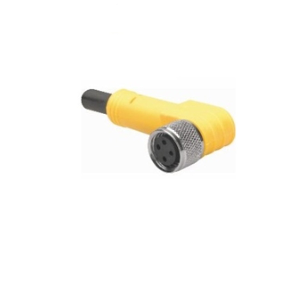 PKW 4M-6/S90/S618 TURCK CORDSET<BR>4 PIN M8 FEMALE ELB 6M PVC BK HI-FLEX 26AWG 125VAC/DC