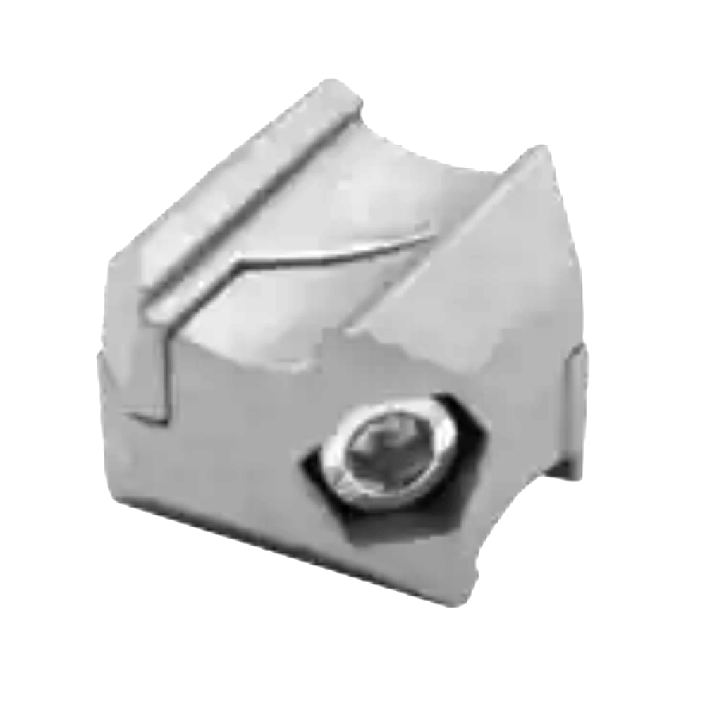 41D-109-0 MODULAR SOLUTION D28 CONNECTOR<BR>DUAL 90 DEG CROSS CONNECTOR RIDGE TO RIDGE