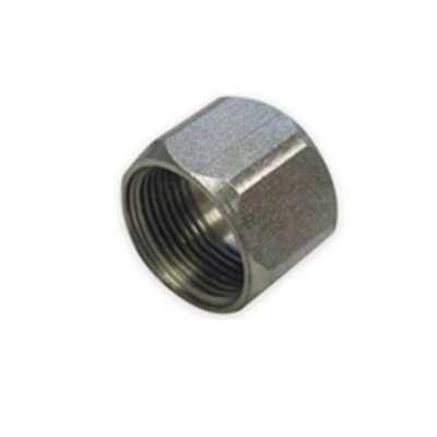 0318-08 AIR-WAY STEEL FITTING PART<BR>1/2" 37DEG JIC NUT