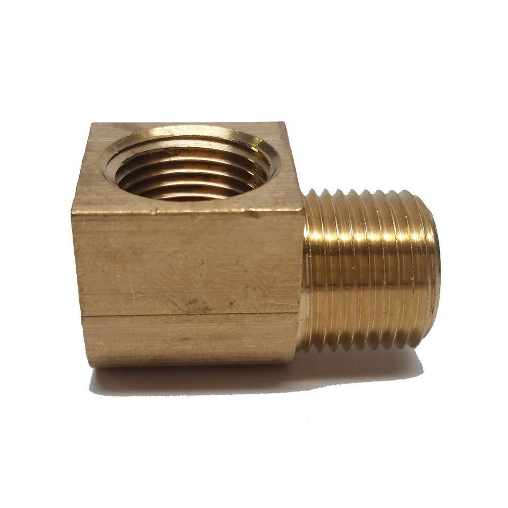 116AF-B ANDERSON BRASS FITTING<BR>1/4" NPT MALE/FEMALE STREET ELBOW