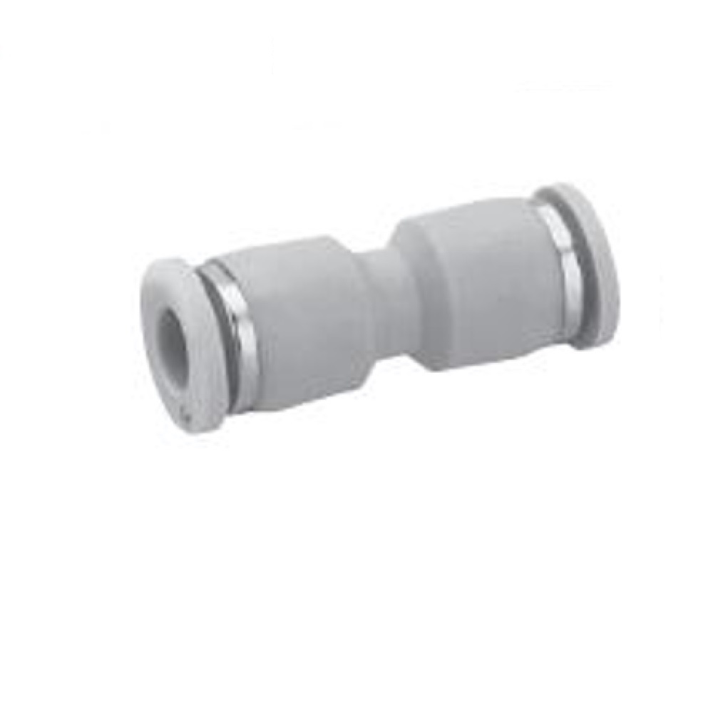 R432000150 NUMATICS/AVENTICS PLASTIC PUSH-IN FITTING<BR>1/2" TUBE UNION (OVAL)