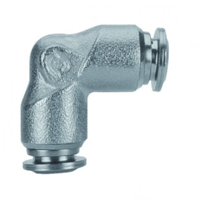 89130-05 AIGNEP NP BRASS PUSH-IN FITTING<BR>5/16" TUBE UNION ELBOW