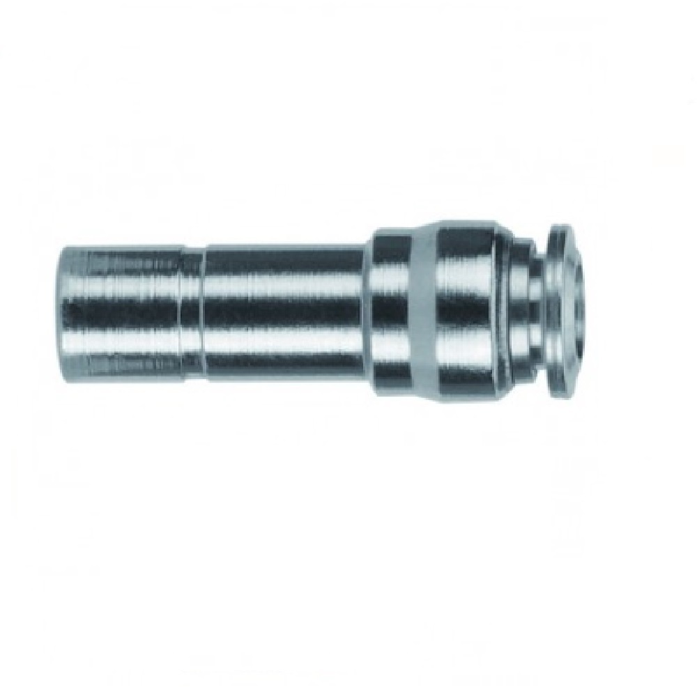 89700-06-04 AIGNEP NP BRASS PUSH-IN FITTING<BR>1/4" TUBE X 3/8" PLUG-IN REDUCER