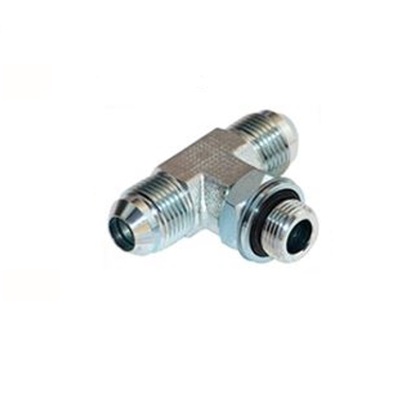 MBP6803-16-16-16-NWO-RR AIR-WAY STEEL FITTING<BR>1" G MALE X 1" 37DEG JIC MALE BRANCH TEE