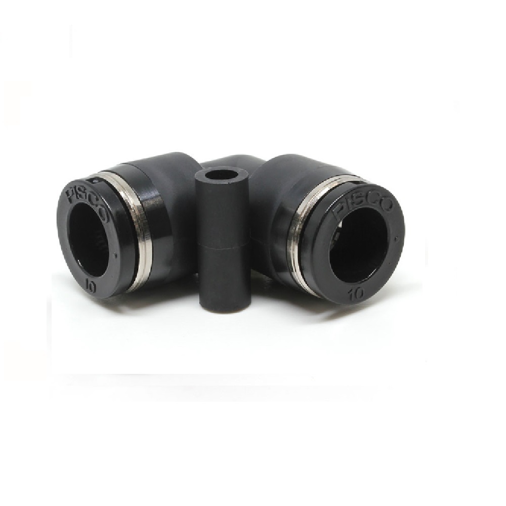 PV16 PISCO PLASTIC PUSH-IN FITTING<BR>16MM TUBE UNION ELBOW