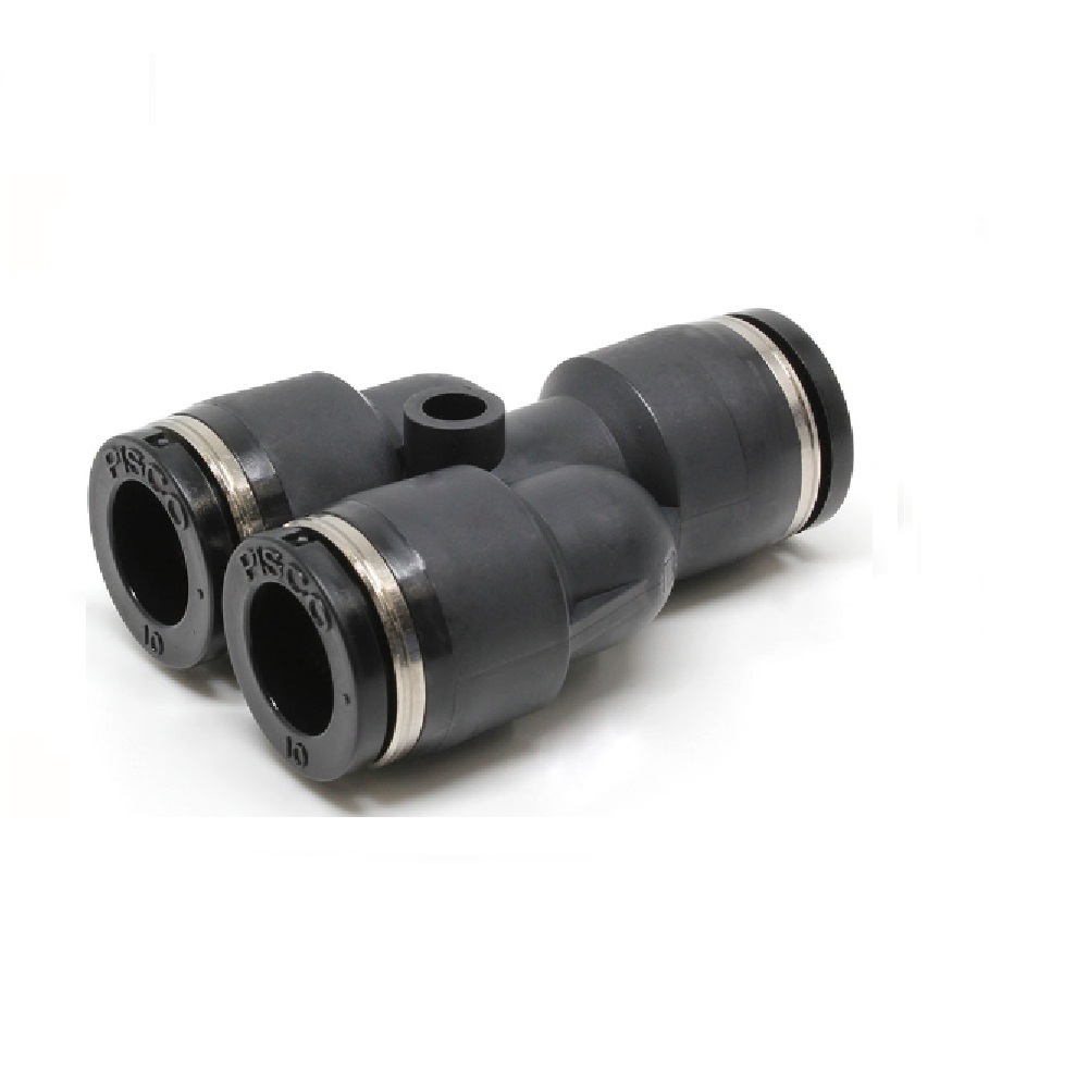 PY6 PISCO PISCO PLASTIC PUSH-IN FITTING<BR>6MM TUBE UNION "Y"