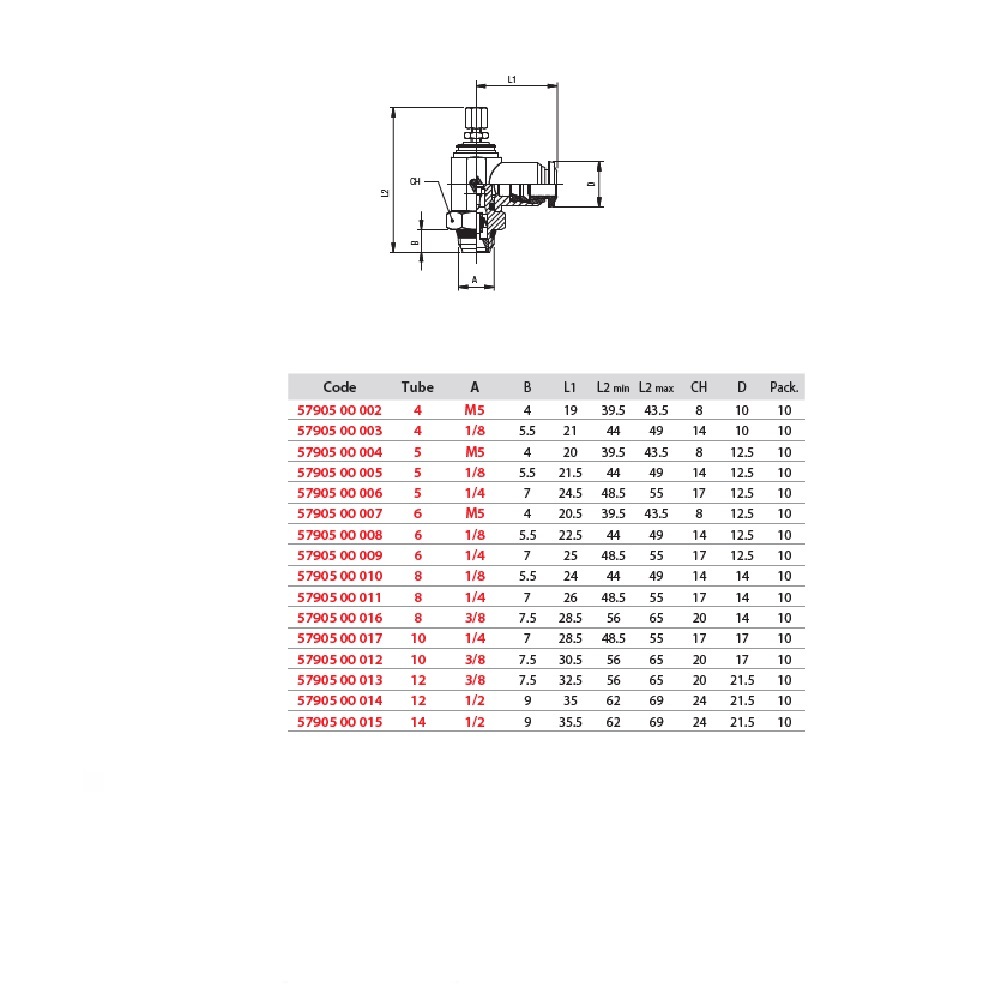 57905-6-1/8 AIGNEP NP BRASS FLOW CONTROL<BR>6MM TUBE X 1/8" UNIV MALE METER OUT, KNOB ADJ