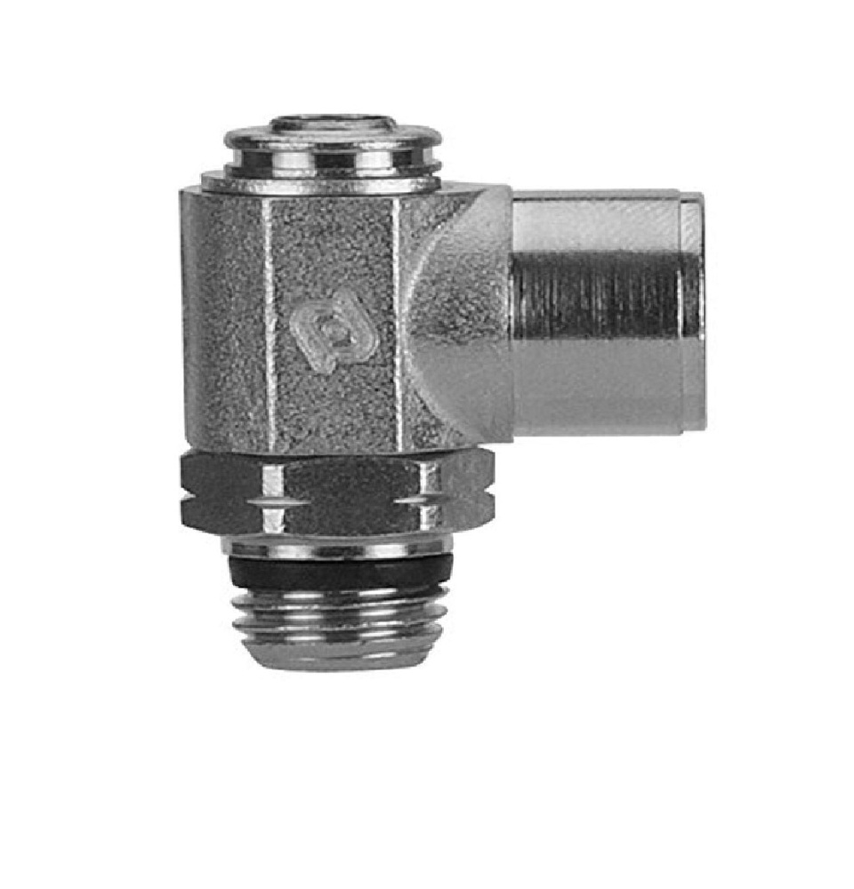 88952-04-04 AIGNEP NP BRASS FLOW CONTROL<BR>1/4" UNIV MALE X 1/4" NPT FEMALE METER OUT, SCREW ADJ