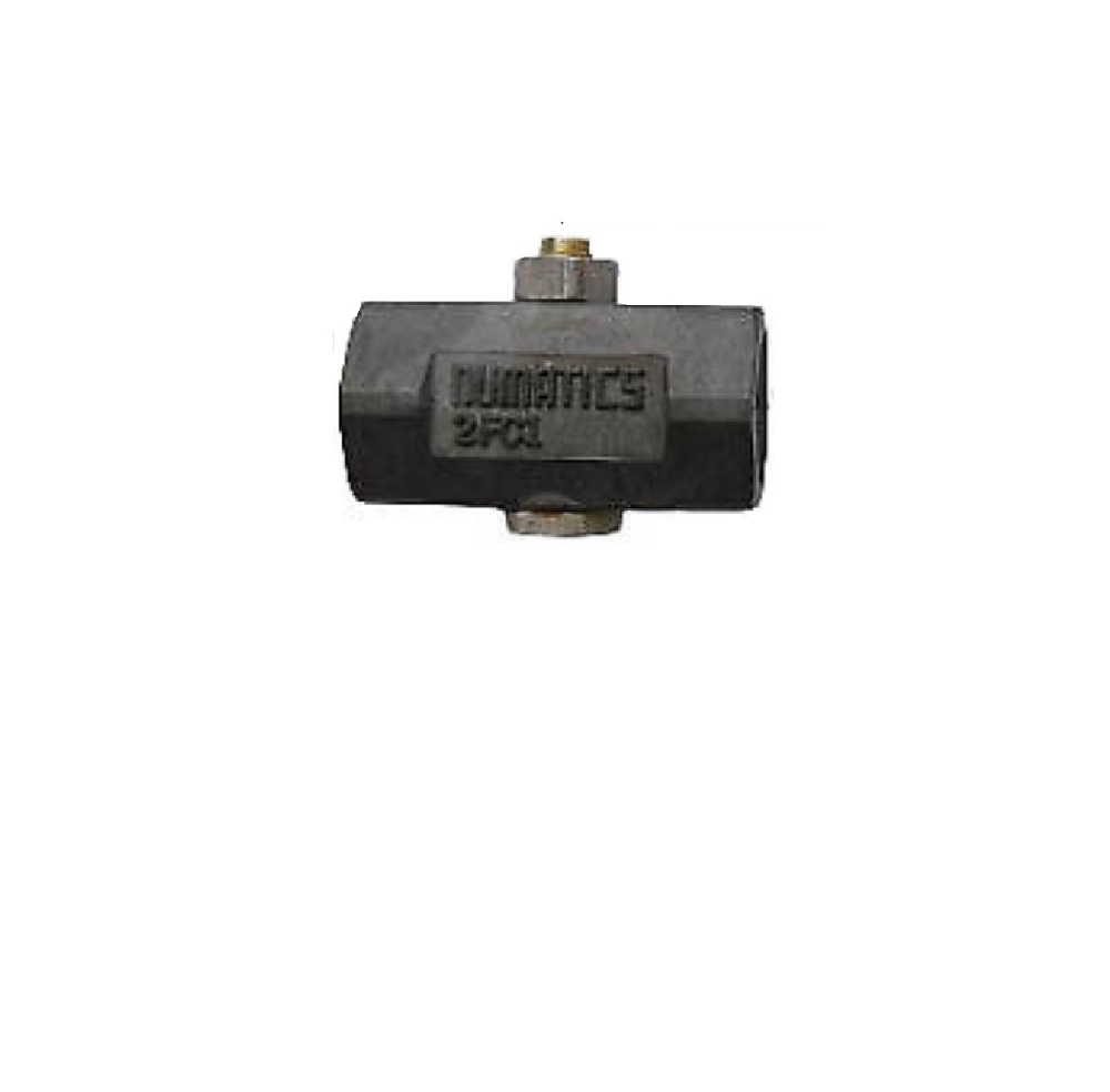 1FC1 NUMATICS/AVENTICS FLOW CONTROL<BR>1/8" NPT FEMALE INLINE, SCREW ADJ