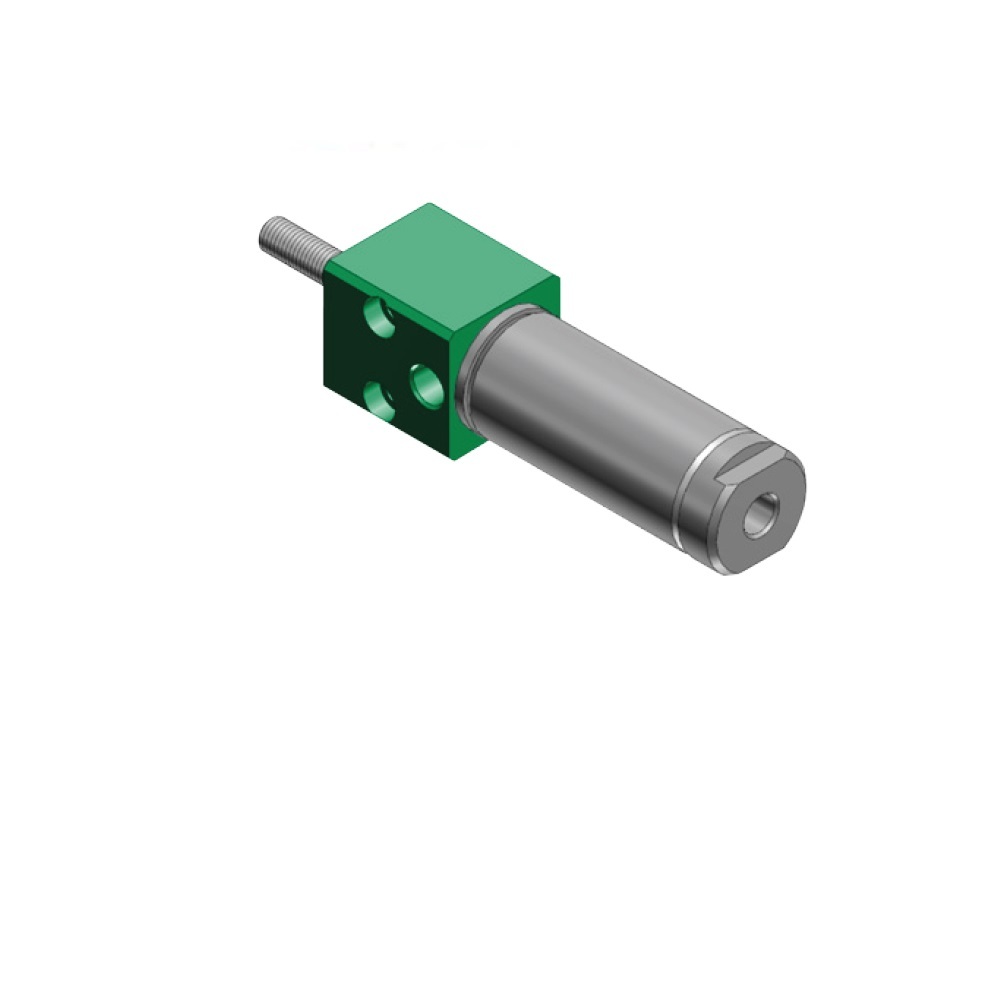 0750D05-03A-03 | NUMATICS/AVENTICS ROUND LINE CYLINDER<BR>M SERIES 3/4"  BORE 3" STROKE, DBL ACT, FRONT BLOCK MNT, MAGNET | The Pneumatic Store