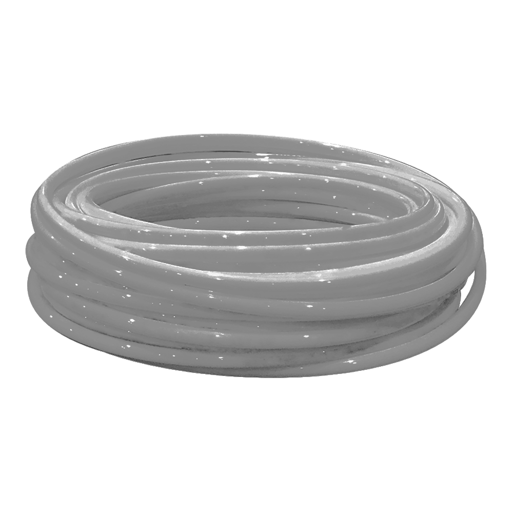1J-160-04 FREELIN-WADE TUBING<BR>PU 10MM X 6.5MM 50' GRAY (95A)