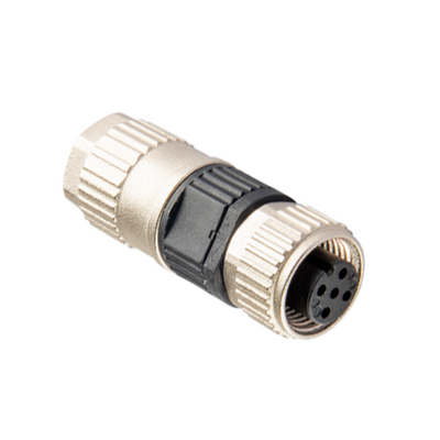 LSO12.4-0/IDC ELCO M12 FIELD ATTACHABLE INSULATION DISPLACEMENT CONNECTORS 4 PIN FEMALE STRAIGHT