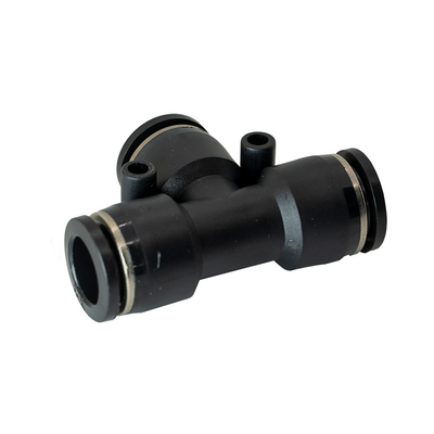 PE1/2 FLOFLEX FLOFLEX COMPOSITE PUSH-IN PNEUMATIC FITTING, 1/2" TUBE UNION TEE