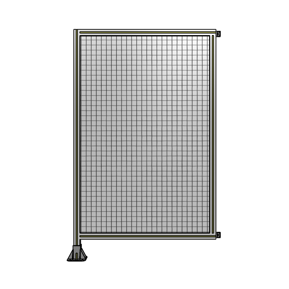 A1-1700-1050-0150-HYMFK SINGLE PANEL-LEG ON LEFT WITH HINGES 1700MM X 1050MM  1" MESH, AS A KIT