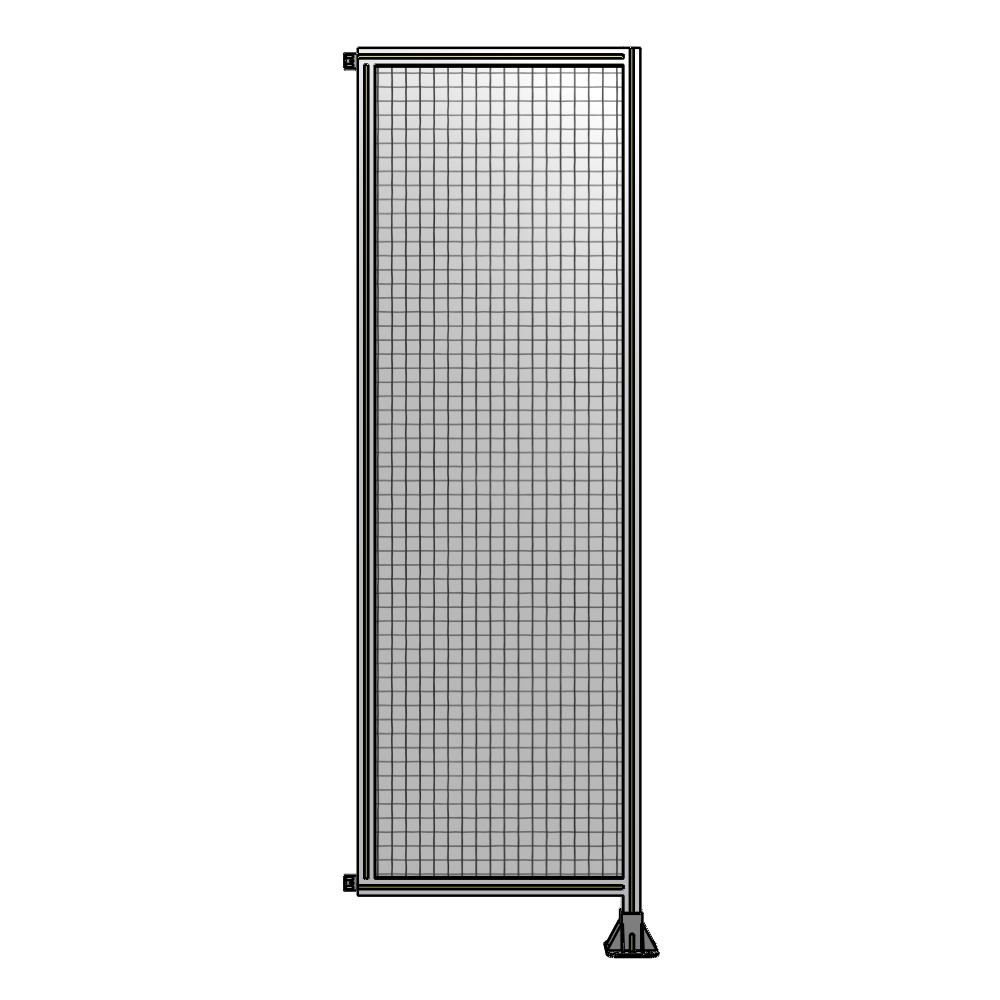 A2-2400-0750-0150-HYMFK SINGLE PANEL-LEG ON RIGHT WITH HINGES 2400MM X 750MM 1" MESH, AS A KIT