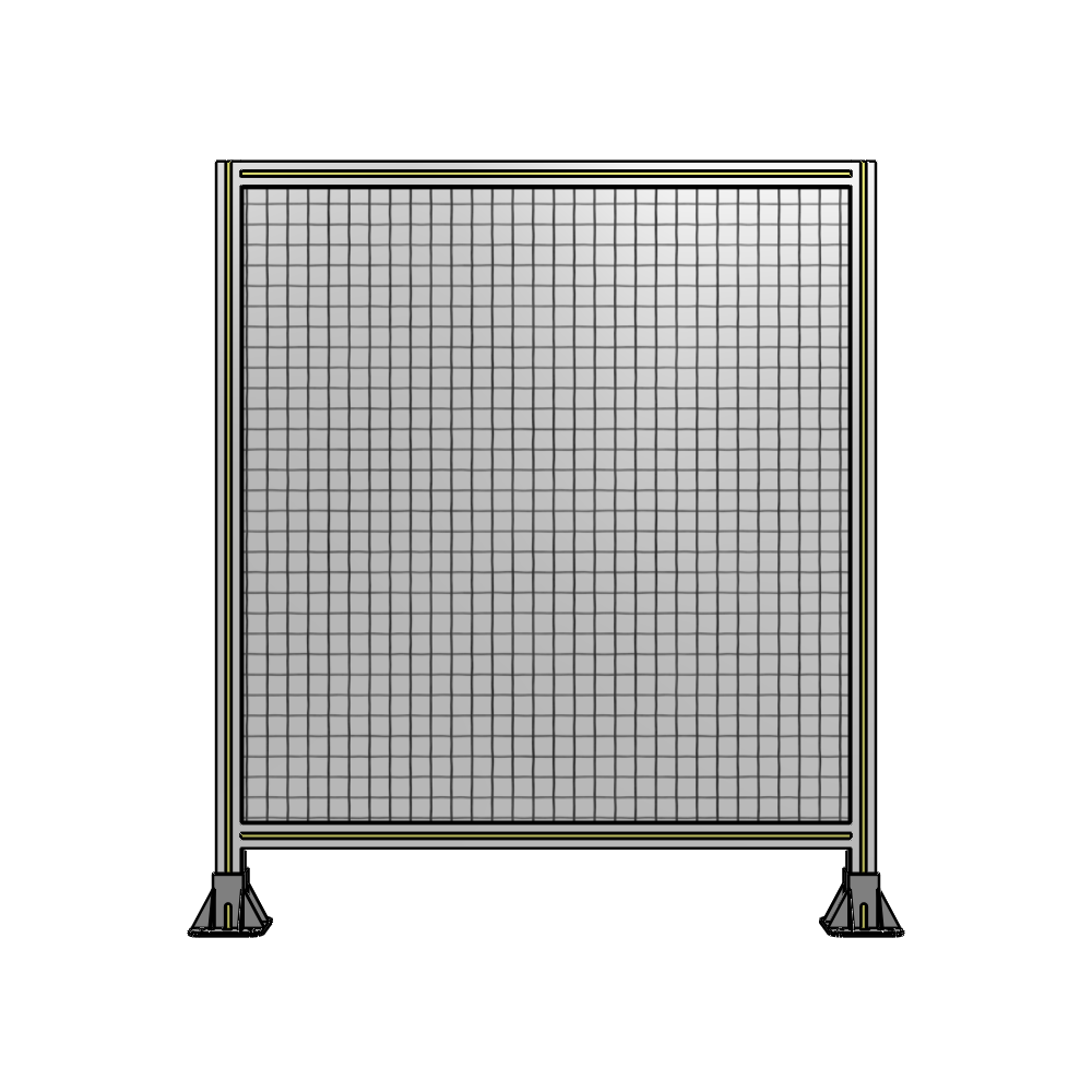 A3-1400-1200-0150-ZYMFK SINGLE PANEL-LEG ON BOTH SIDES 1400MM X 1200MM 1" MESH, AS A KIT