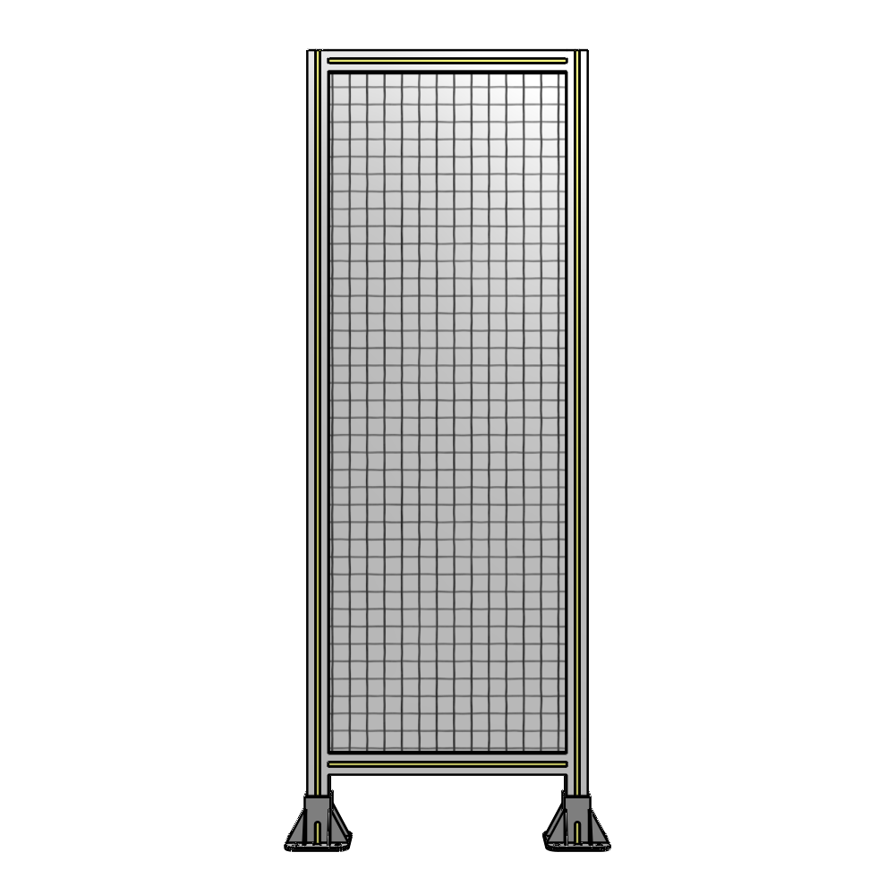 A3-1700-0600-0150-ZYMFK SINGLE PANEL-LEG ON BOTH SIDES 1700MM X 600MM 1" MESH, AS A KIT