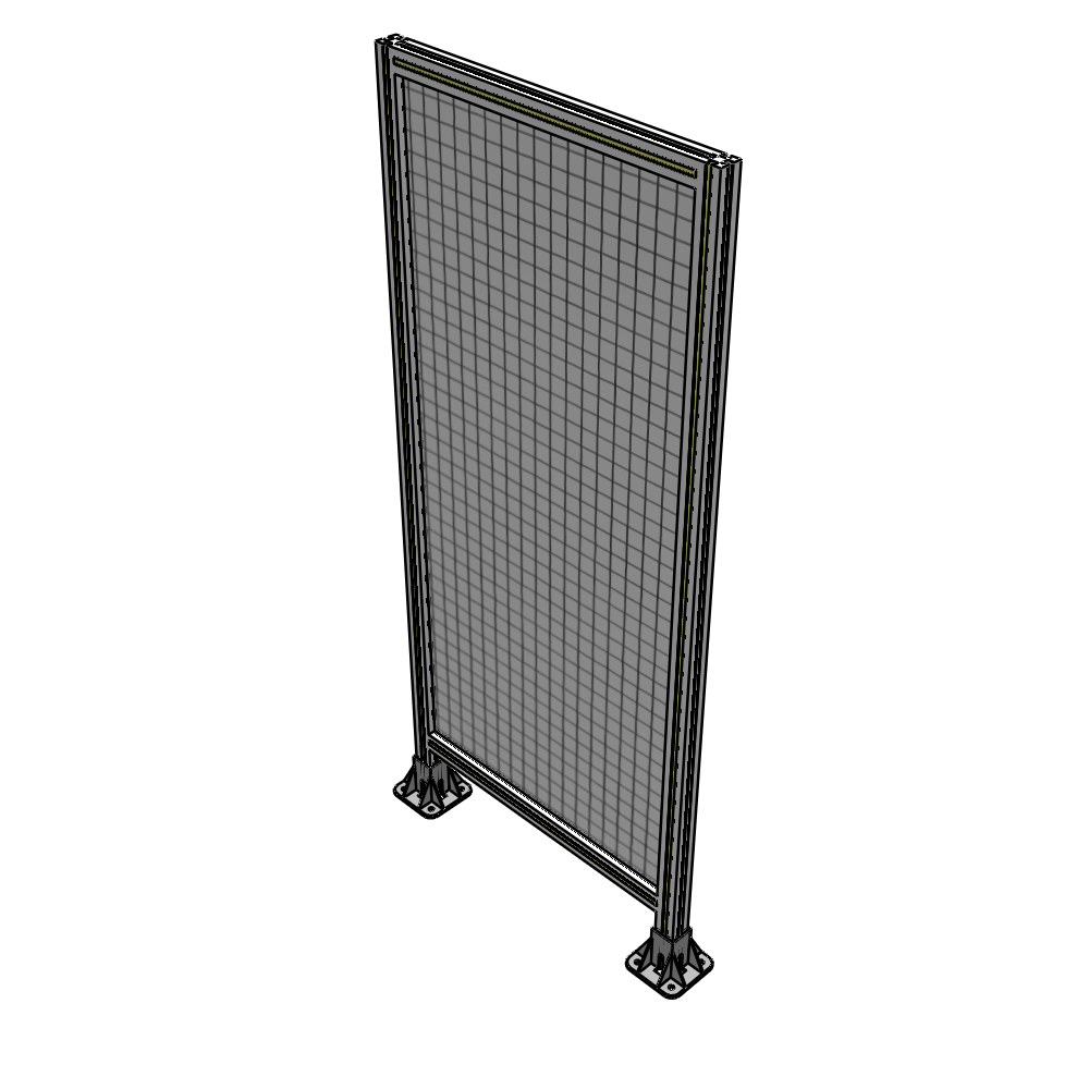 A3-1700-0750-0150-ZYMFK SINGLE PANEL-LEG ON BOTH SIDES 1700MM X 750MM 1" MESH, AS A KIT