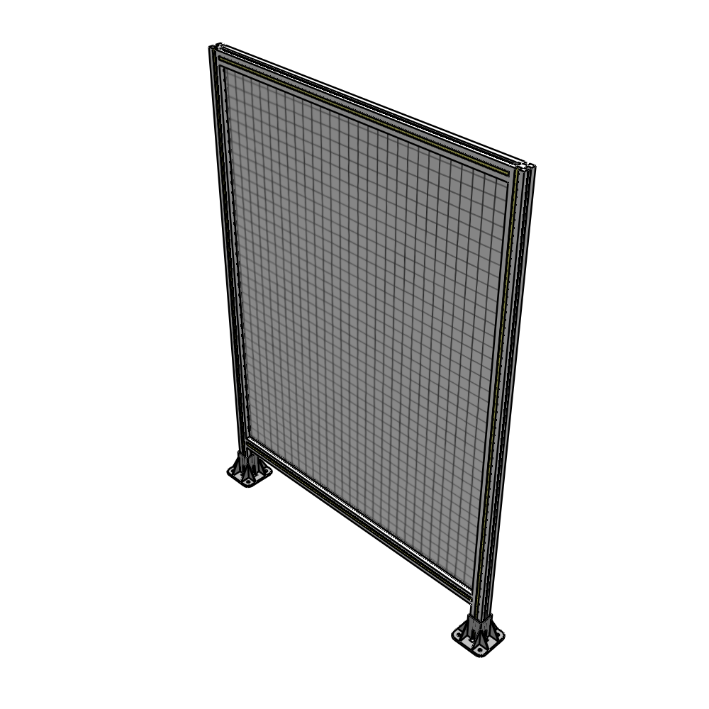 A3-1700-1200-0150-ZYMFK SINGLE PANEL-LEG ON BOTH SIDES 1700MM X 1200MM 1" MESH, AS A KIT