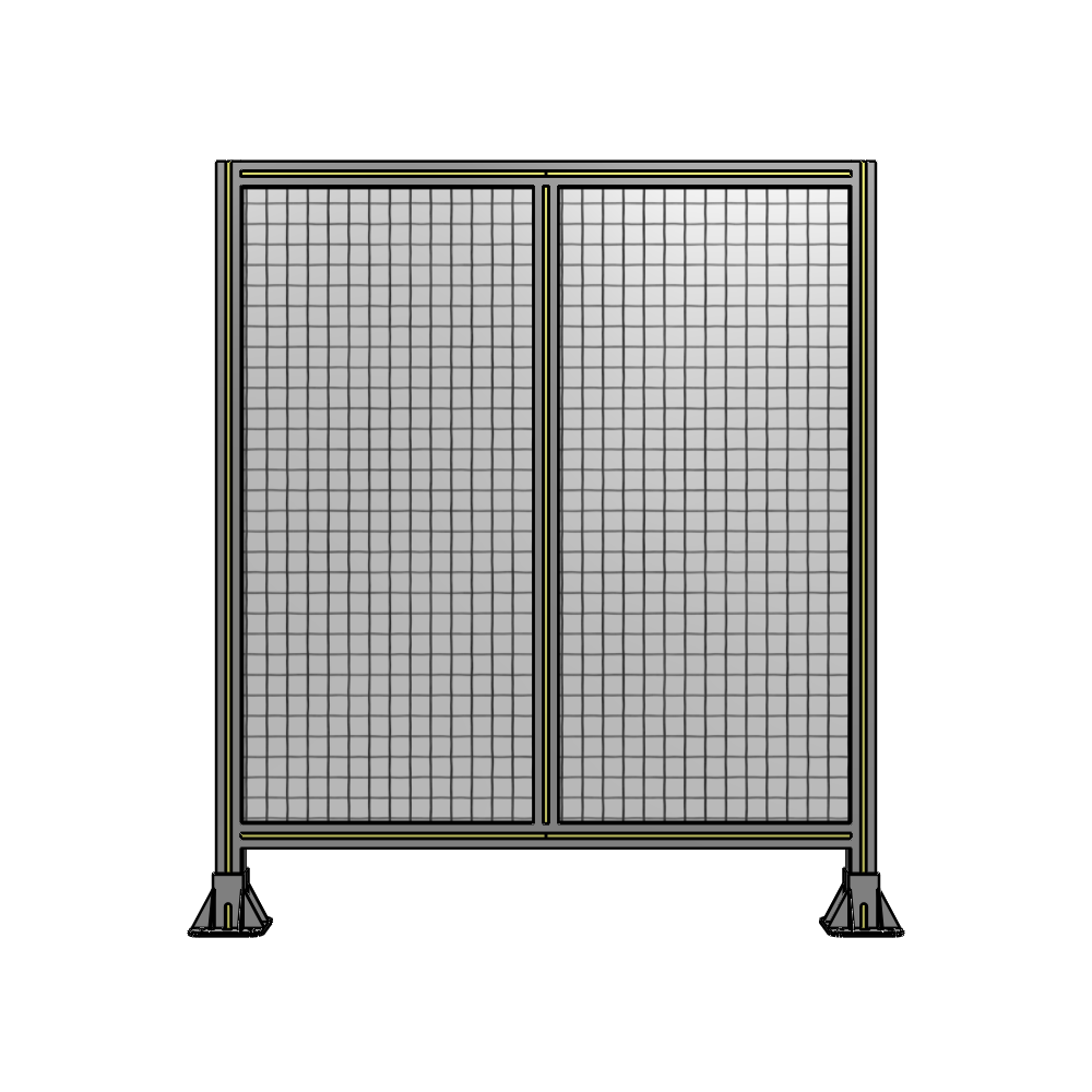 B3-1400-1200-0150-ZYMFK DOUBLE PANEL-LEG ON EACH SIDE 1400MM X 1200MM  1" MESH, AS A KIT