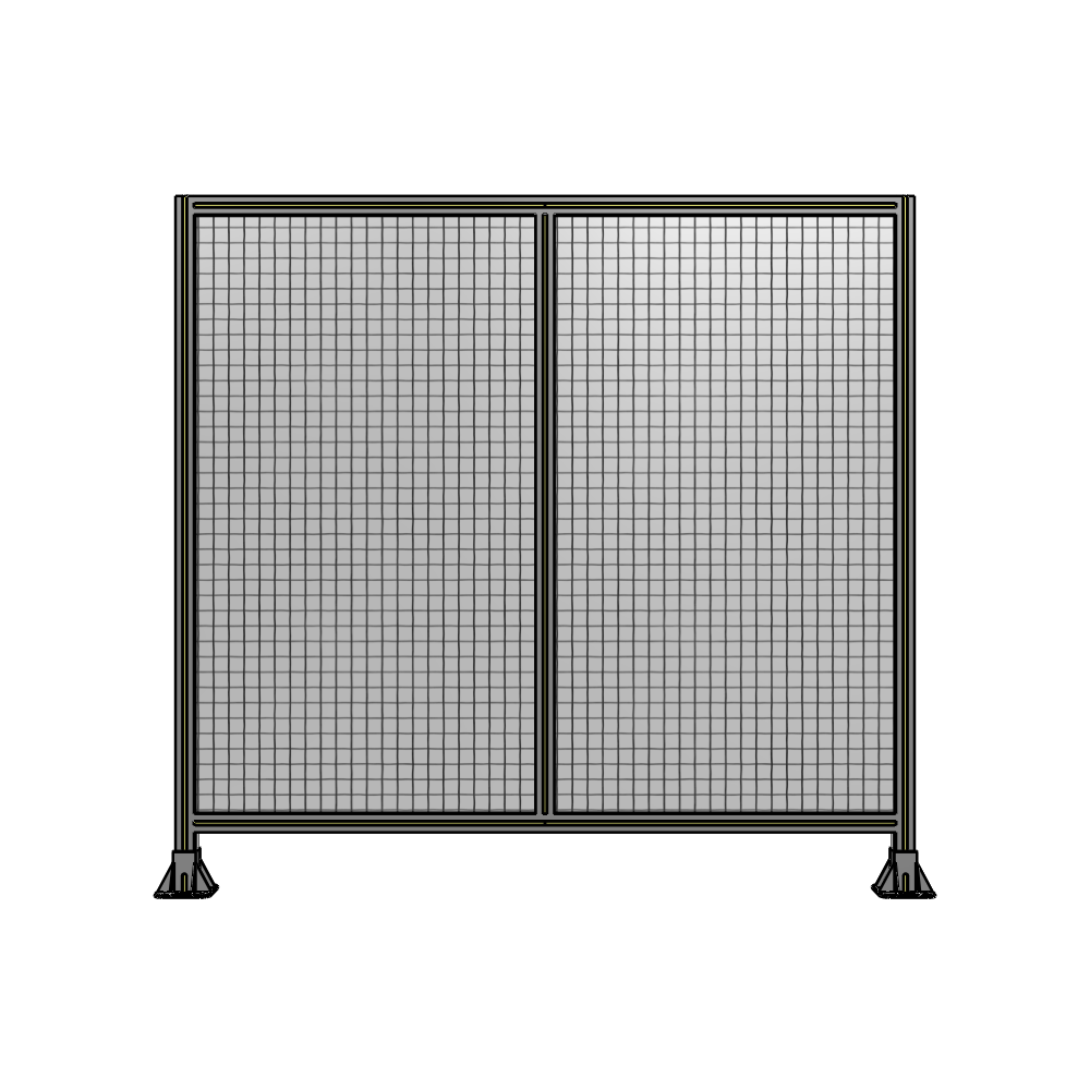 B3-1700-1800-0150-ZYMFA DOUBLE PANEL-LEG ON EACH SIDE 1700MM X 1800MM 1" MESH, AS A KIT