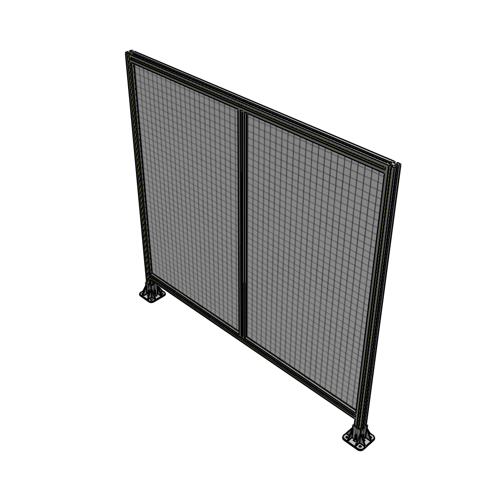 B3-1700-1800-0150-ZYMFA DOUBLE PANEL-LEG ON EACH SIDE 1700MM X 1800MM 1" MESH, AS A KIT