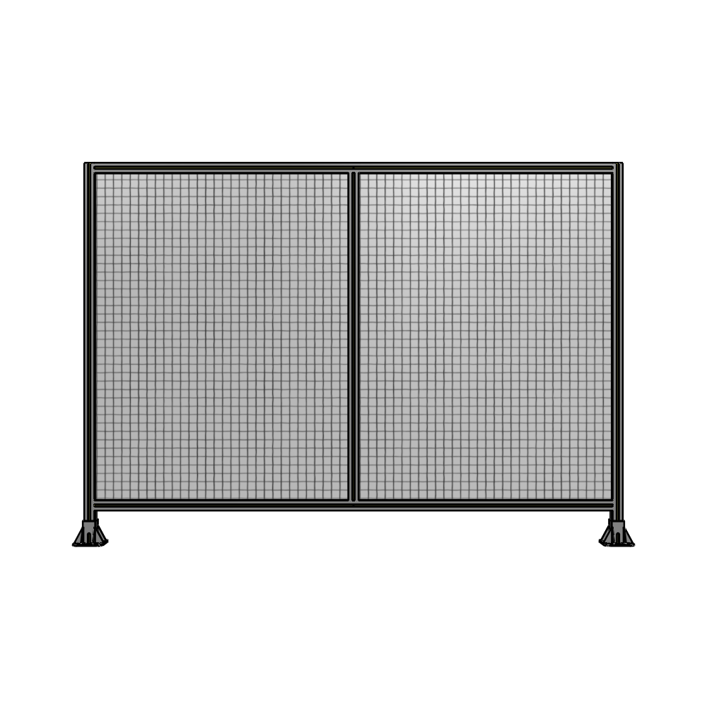 B3-1700-2400-0150-ZYMFA DOUBLE PANEL-LEG ON EACH SIDE  1700MM X 2400MM  1" MESH, AS A KIT