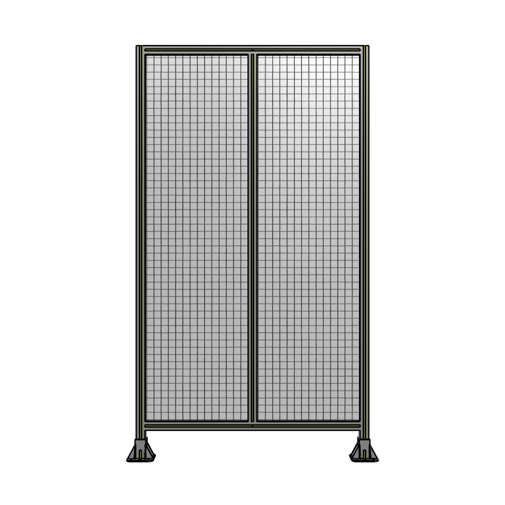 B3-2135-1200-0150-ZYMFA DOUBLE PANEL-LEG ON EACH SIDE 2135MM X 1200MM 1" MESH, AS A KIT