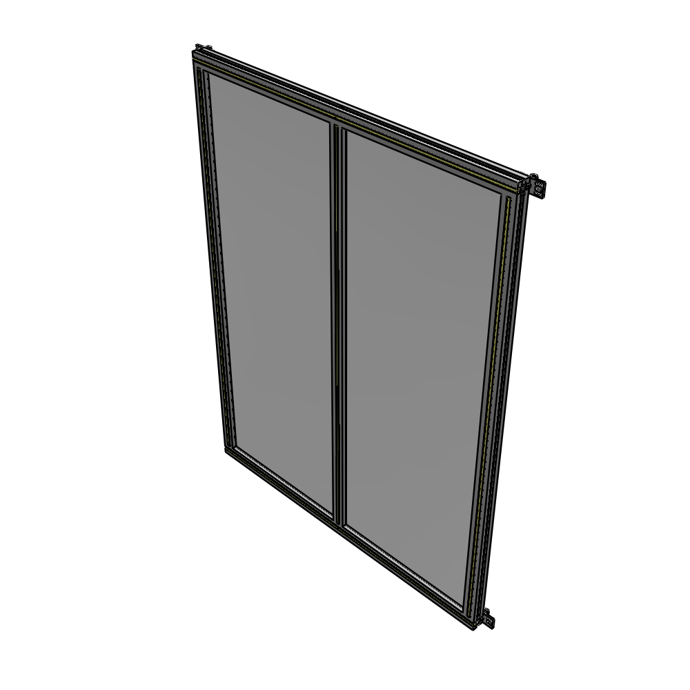 B4-1700-1200-0150-HYPZK DOUBLE PANEL-NO LEGS, HINGE CONNECTORS 1700MM X 1200MM  1/4" POLYCARBONATE, AS A KIT