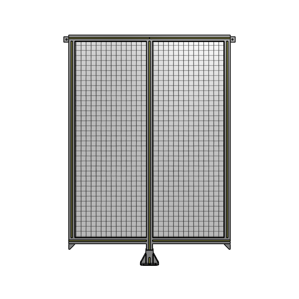 B7-1700-1200-0150-TYMFK DOUBLE PANEL-LEG IN CENTER AND TIE PLATE CONNECTORS 1700MM X 1200MM  1" MESH, AS A KIT