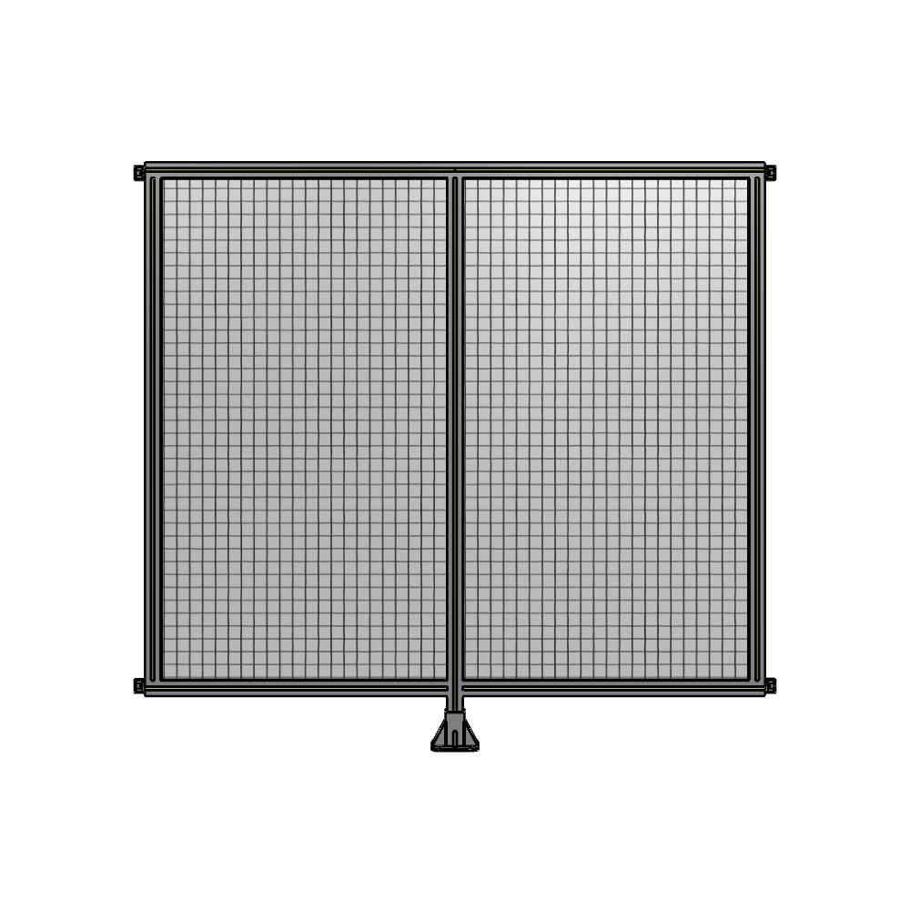 B7-1700-1800-0150-HYMFK DOUBLE PANEL-LEG IN CENTER AND HINGE CONNECTORS 1700MM X 1800MM  1" MESH, AS A KIT